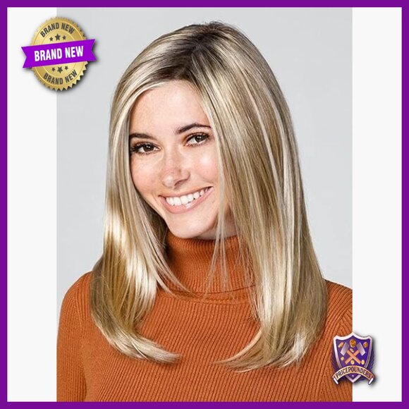 Synthetic Lace Front Half Wig Clip In Hair Topper 18\